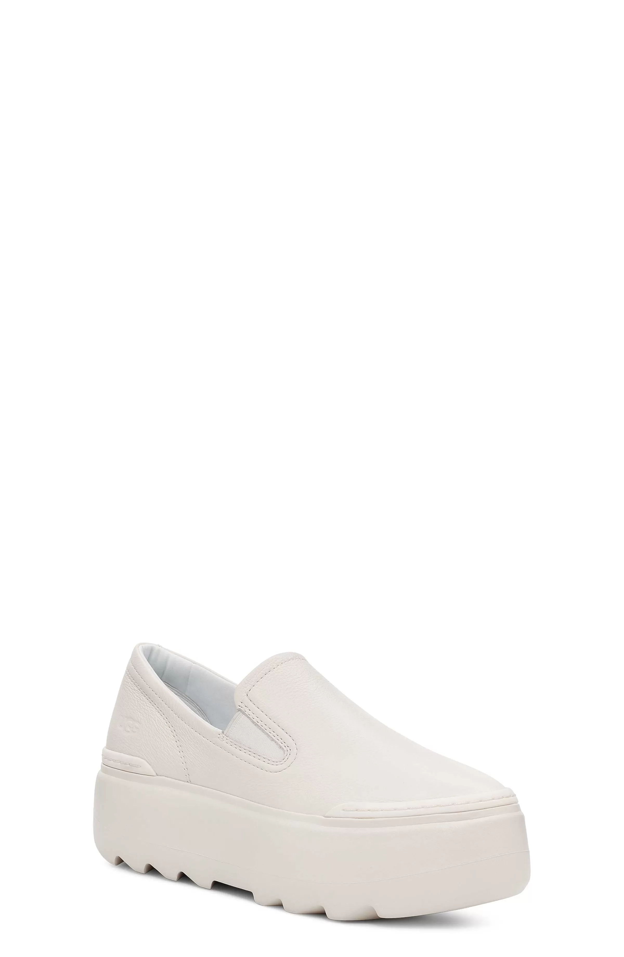 Sneakers-UGG Marin Maxi Slip On, Blanc brillant